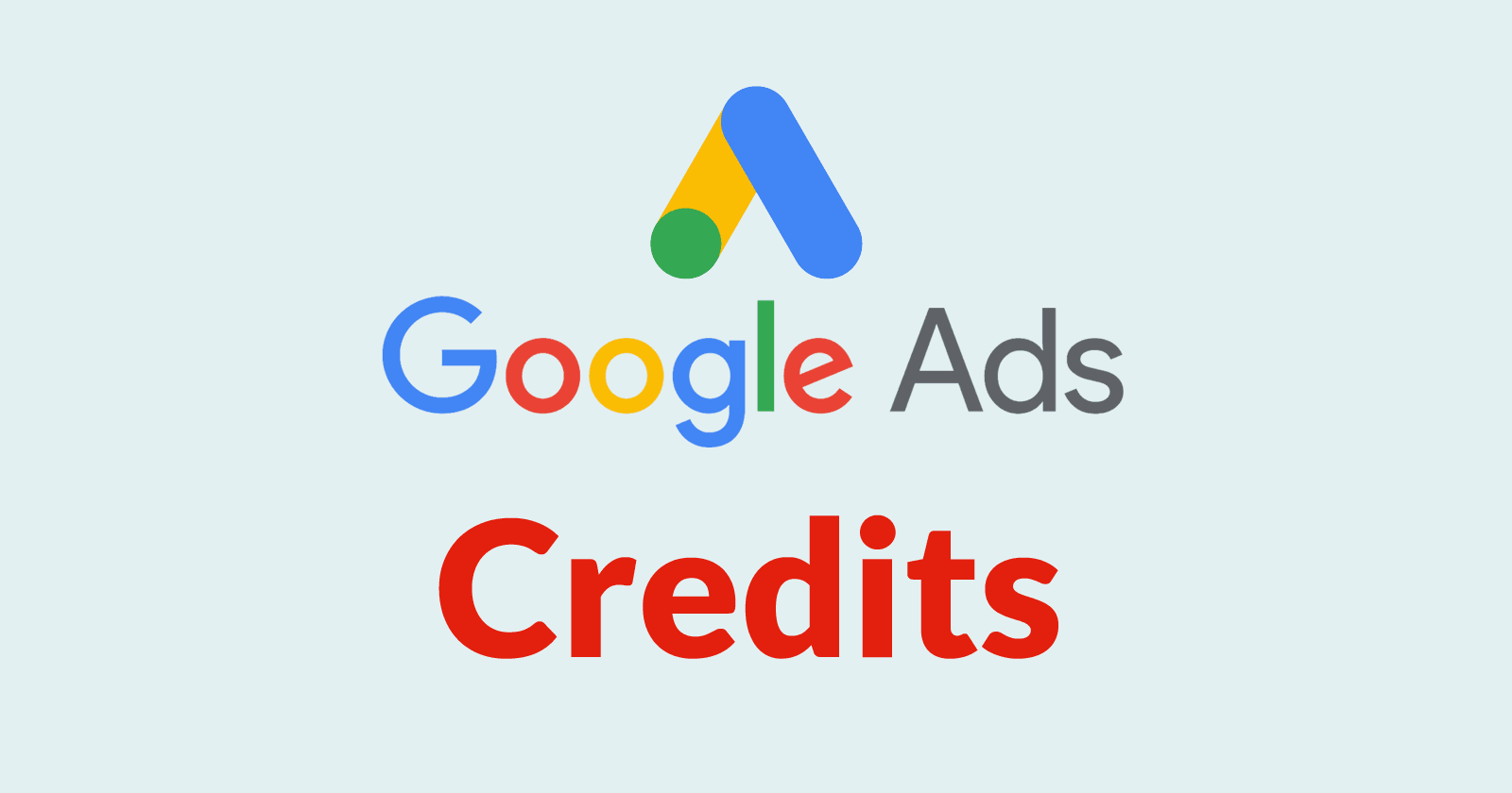 google ads credits