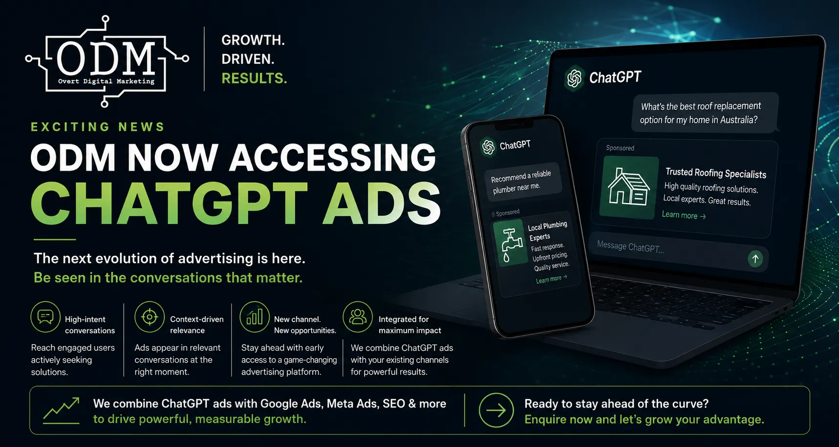 ChatGPT ads australia