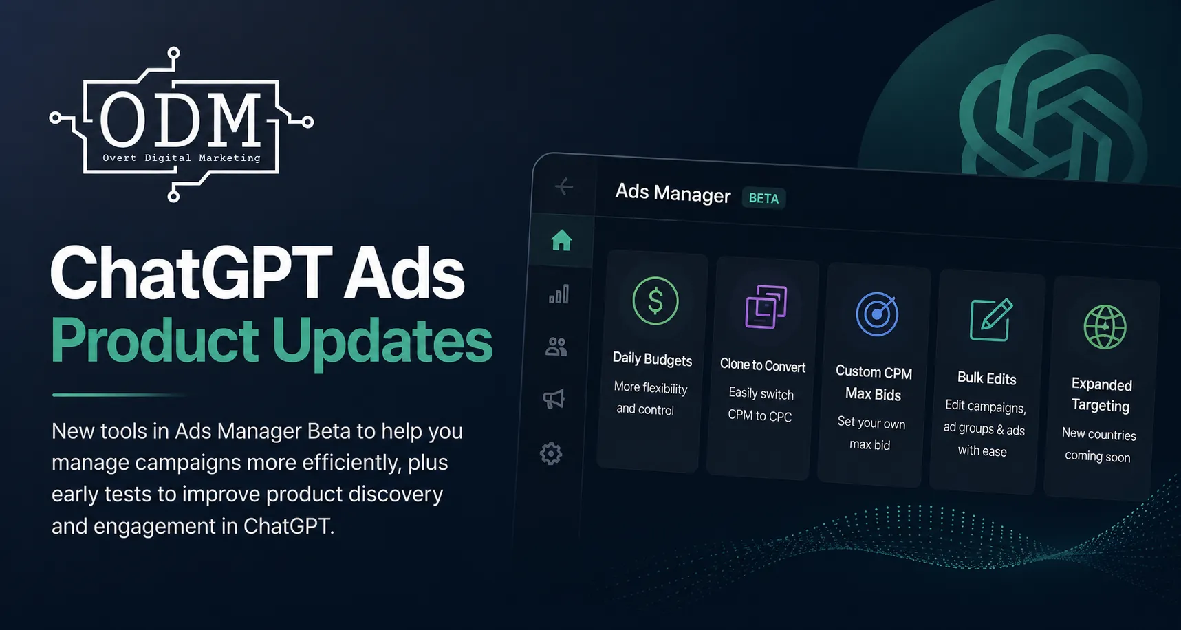 ChatGPT ads update